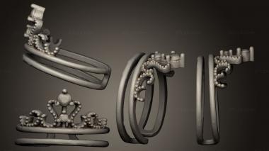 Jewelry rings ring 75 3d model